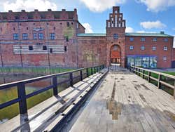 Passarela do castelo de Malmö