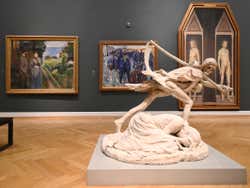 Pintura e escultura na Galeria Nacional